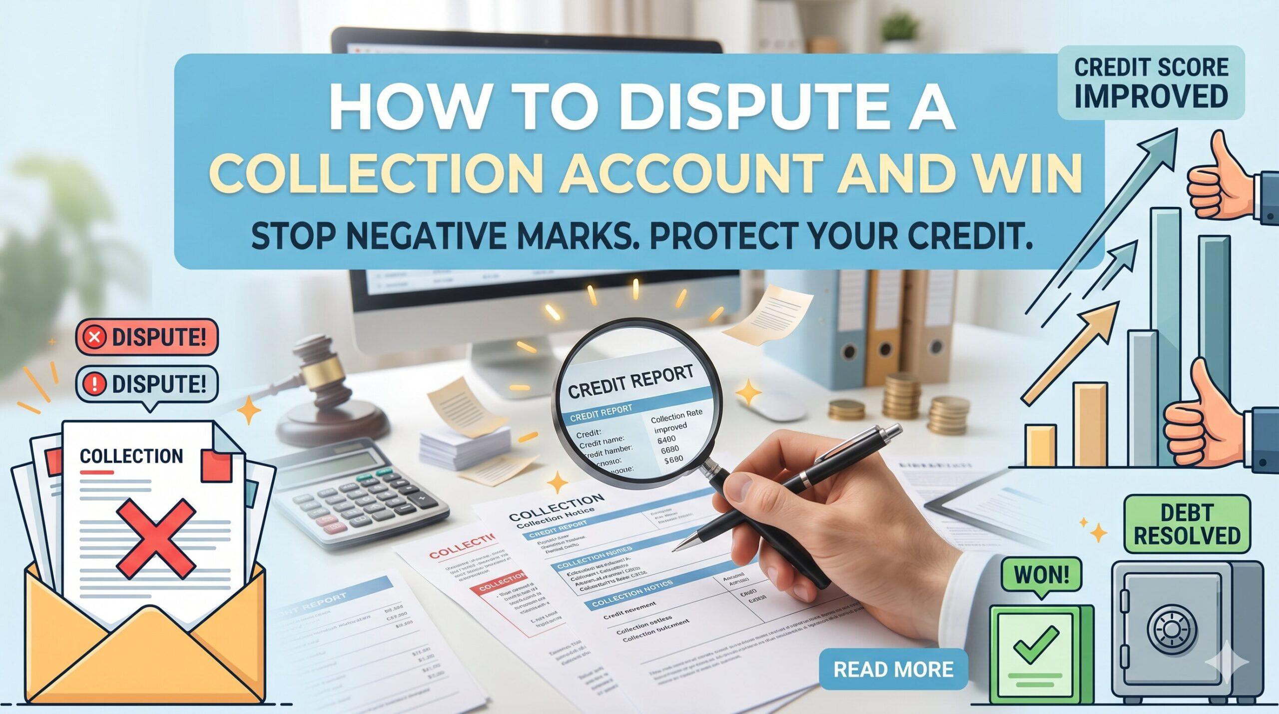 How to Dispute a Collection Account and Win